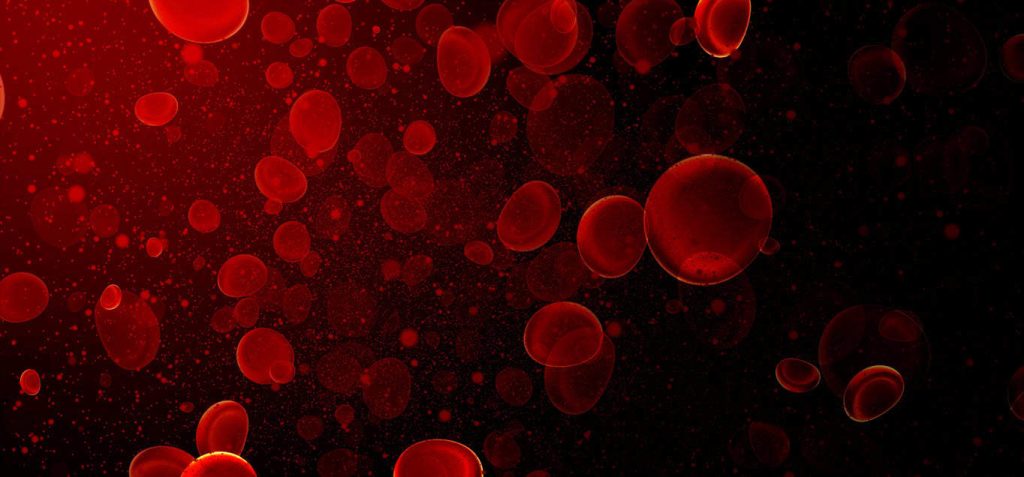 Blood cells background